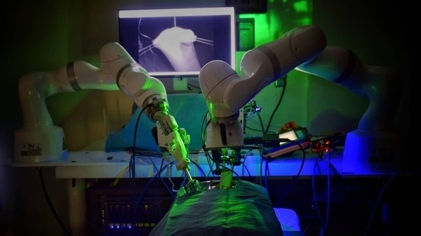STAR Robots performs Laparoscopic Surgery on pig